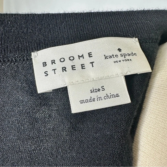 Kate Spade Broome Street Cotton Cashmere Size Small - Picture 3 of 5